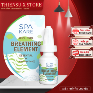 Tinh Dầu Spakare Breathing Element Thiên Sư (10ml)
