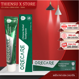Kem Đánh Răng Thiên sư Orecare Chinese Herbal Toothpaste Thiên Sư – Bảo Vệ Răng Miệng Sạch Khuẩn, Tự Nhiên & An Toàn!